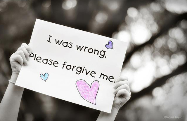 Cum sa ceri iertare
