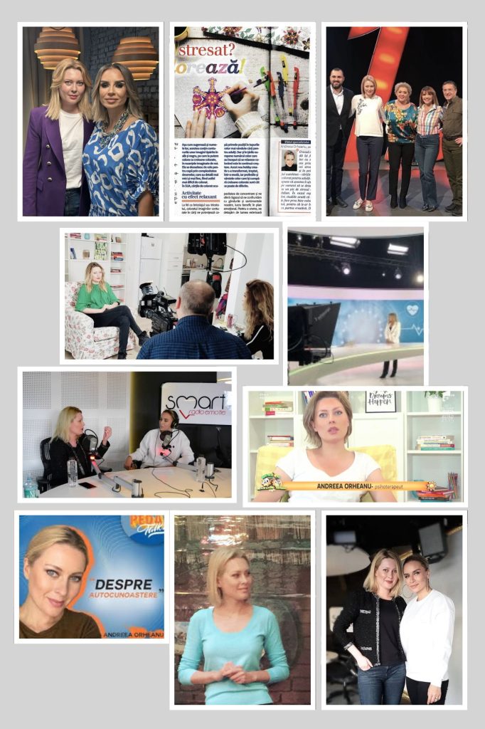 psiholog psioterapeut emisiune radio tv podcast evenimente companii